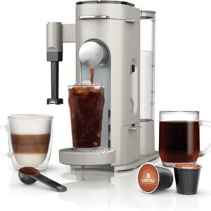 Cafeteira Ninja Pod com espumador de leite integrado
